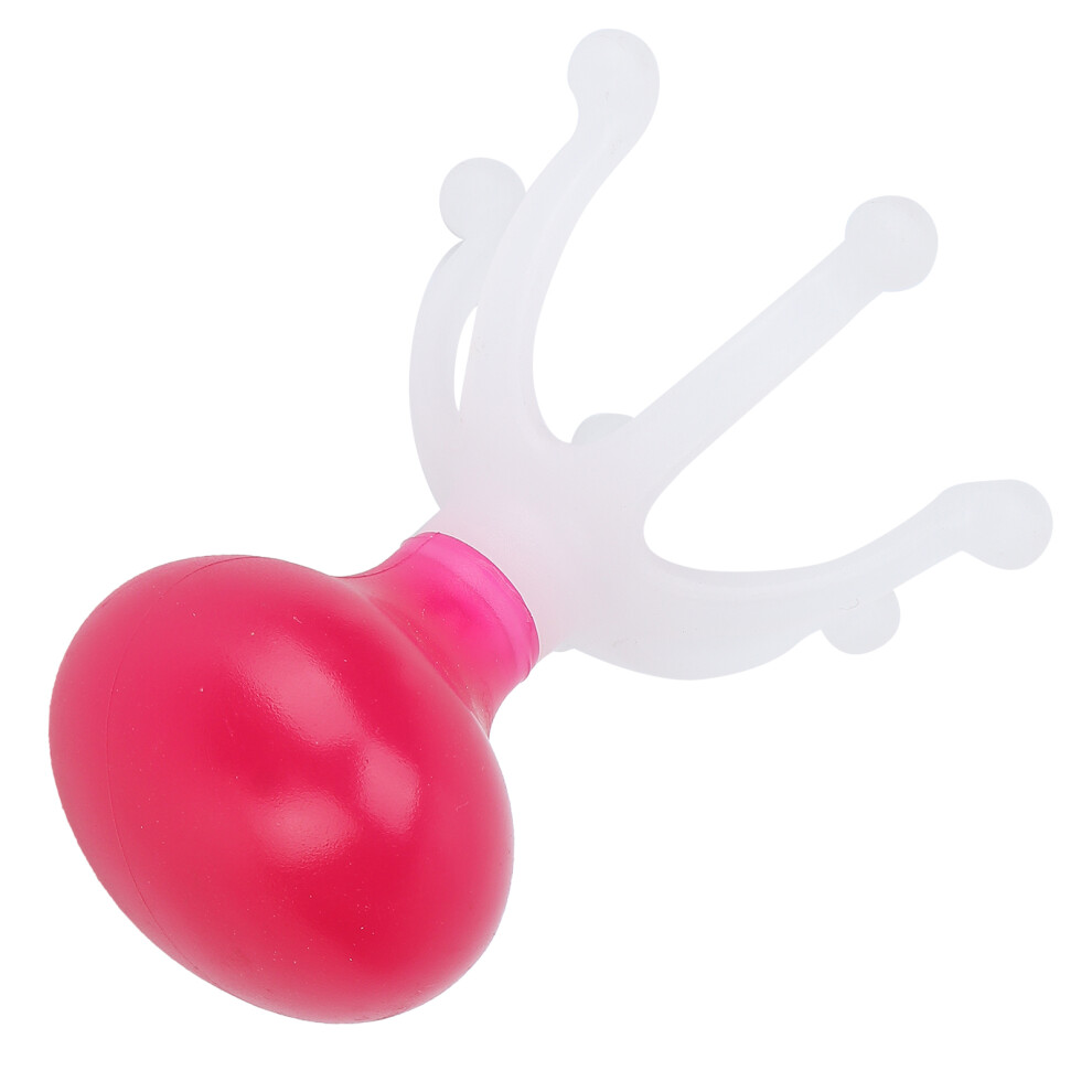 Portable Silicone Head Massager for Relaxation and Stress Relief