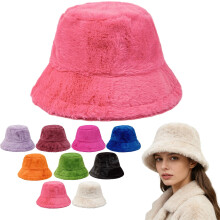 Girls' Thickened Fisherman Hat with Ear Flaps