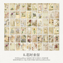 Scrapbook Paper Vintage Breeze Floral Scent 60 Sheets 6