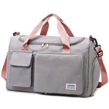 Carry On Travel Bag Large Capacity Weekender Overnight Duffle Bags with Shoe Compartment Sports Fitness Bags for Women