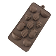 Silicone 11 Grids Jelly Fruit Chocolate Baking Cake Mould for Desserts
