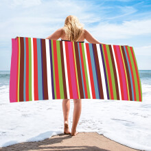 55.1"x27.5" Ultra Microfiber Printed Beach Towel,Quick Dry Travel Camping Beach Accessories Vacation Essential Gift /2/4 PCS