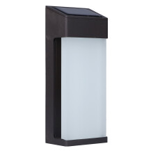 Waterproof Solar Wall Light LED Glass, 8x21cm, 1000mAh Battery