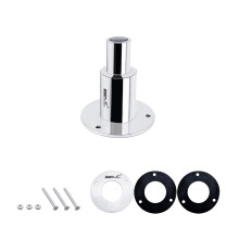 Kit de Conexão de Escape Através do Casco em Aço Inoxidável 316, Soquete para Tubo Reto de 22mm, Componente de Ventilação Marinha –