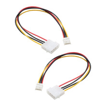Big 4P to Small 4Pin Power Supply Male to Floppy Drive Adapter Cable Computer PC Power Cord Drive Connector