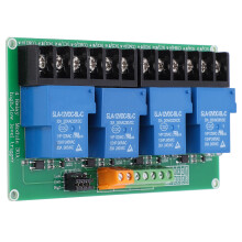 4-Kanal-Relaismodul 12 V 30 A Last 250 V