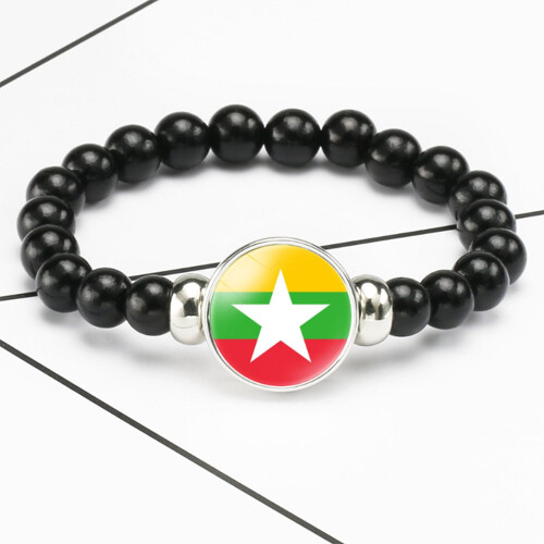 Acrecean Beaded Bracelet, Acrylic, Asian Countries