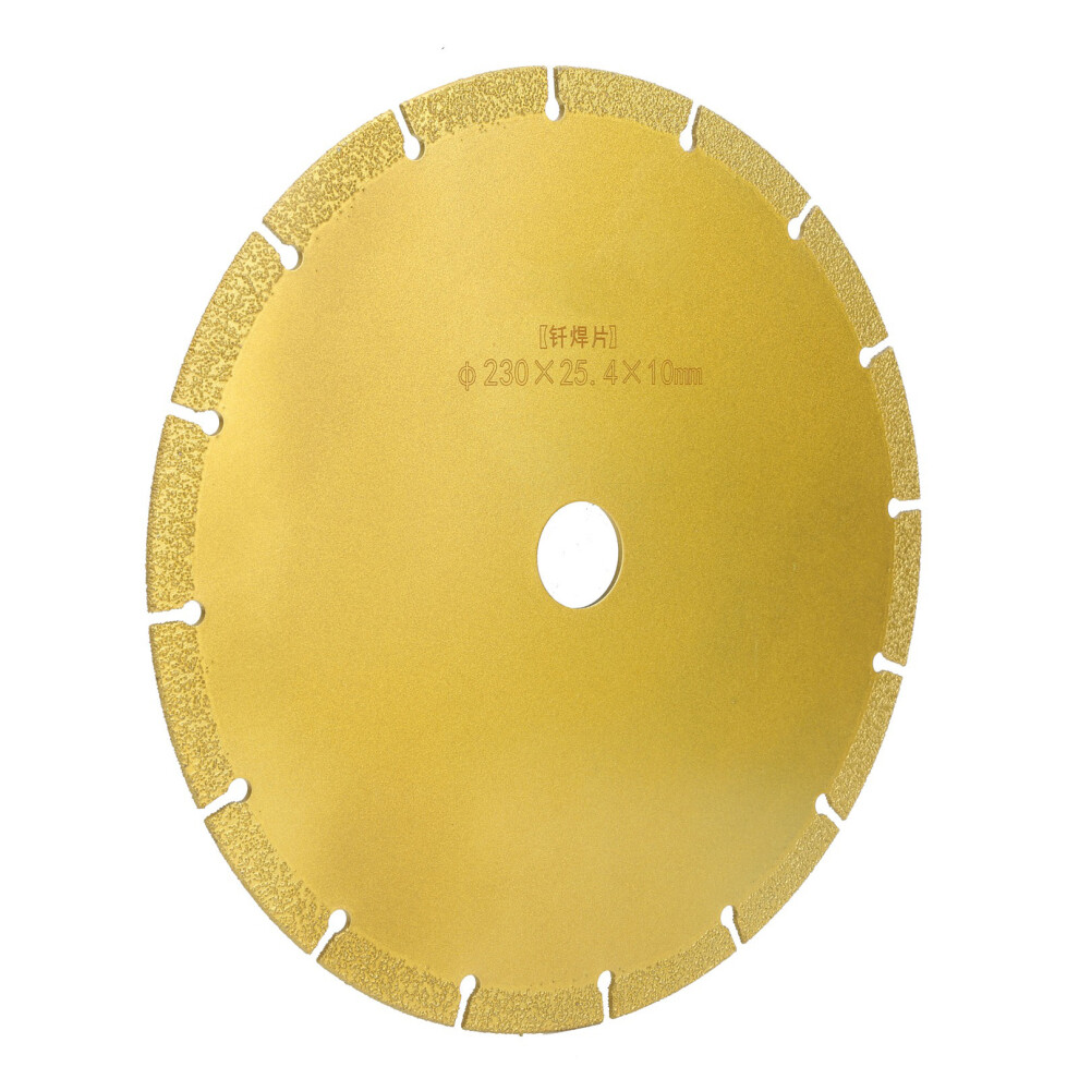 Diamond Circular Saw Blade 230Mm Segmented Brazing For Marble Tiles 8091391420609