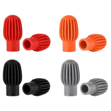 8 Pcs Drumstick Weak Tone Ferrule Percussion Instrument Kit Silencers