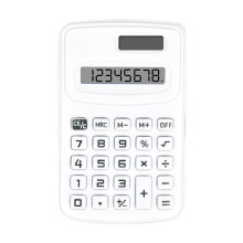 Digit Calculator Solid Color Mini Portable Student Gift Office School