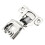 Overlay Soft Close 6 Way Compact Concealed Hinges for Kitchen Cabinets 1-3/8Inch 1