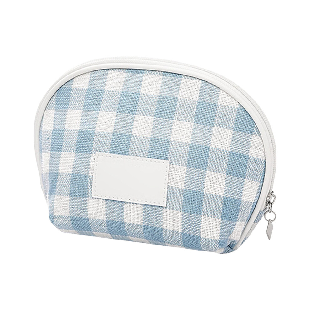 Cute Mini Makeup Bag Quilted Cosmetic Pouch For Women Travel Organizer Small Zipper Beauty Handy Portable Accessories