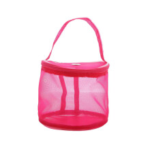 Knitting Bag for Small Projects, Crochet Bag Organizer, Portable Mesh Yarn Ball Bag – Compatible with Travel & Sewing Accessories
