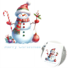 2PCS Funny Christmas Wall Stickers – PVC, for Living Room, Door, Window & Fridge, Festive Home Decor