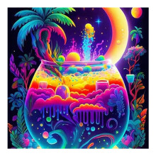 Full Drills Painting Embroidery Art Decor Cross Stitch Kits DIY Gifts