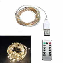 Sichere, wasserdichte Lichterketten aus Kupferdraht für die Weihnachtsdekoration