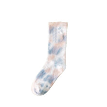 Crew Socks for Women, Cozy Socks, Breathable Socks Women, Tie Dye Socks, Patterned Socks Women, F One Size