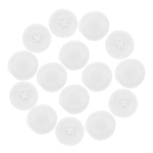 500pcs Screw Cap Covers Plastic Decorative Screw Covers Screw Fasteners Protector For Furniture Cabinets And Wall Screw Nails Construction