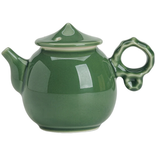 Τσαγιέρα Celadon, Vintage Πράσινο Κεραμικό Σκεύος Τσαγιού Kungfu, Χειροποίητη Κεραμική
