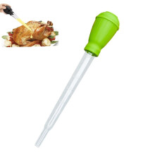 Turkey Baster - Premium Bulb Baster for Meat, Poultry, Beef, Chicken - Dishwasher Safe, Easy Clean (1 Pack, Green)
