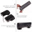 Computer Speakers With Digital Power Amplifier Black 1Pcs 7.1X2.6X2.2In 4