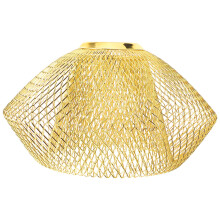Golden Iron Lampshade Hanging Pendant Lamp Shade for Home Decor