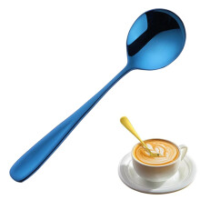 Mini Espresso Spoons, 6.9" Stainless Steel, Mirror Polished, Dishwasher Safe – Compatible with Home, Kitchen & Restaurant