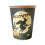 Halloween Disposable Plates & Cups – 20PC Pumpkin/Witch Theme, Compatible with Cold/Hot Drinks, Party Tableware 1