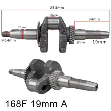 Generator Crankshaft For 2KW-5KW petrol Generators Fits 168F188F And 192F 168F 19mm A