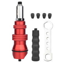 Rivet Nut Drill Adapter – Thread Insert Rivet Adapter Compatible with Electric Drills for Building, Furniture & DIY