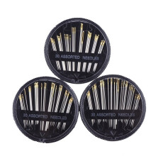 3 Pack Sewing Pins Sewing Needles Large Eye Hand Stitching Needles Sewing Machine Needle Kits Hand Sewing Needles
