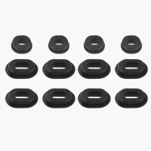 Side Cover Grommets Rubber Washers for Honda CG 12 pcs