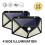 4Pack Solar Led Light Outdoor Solar Light PIR Motion Sensor Wall Light Waterproof Solar Powered Sunlight for Garden 4