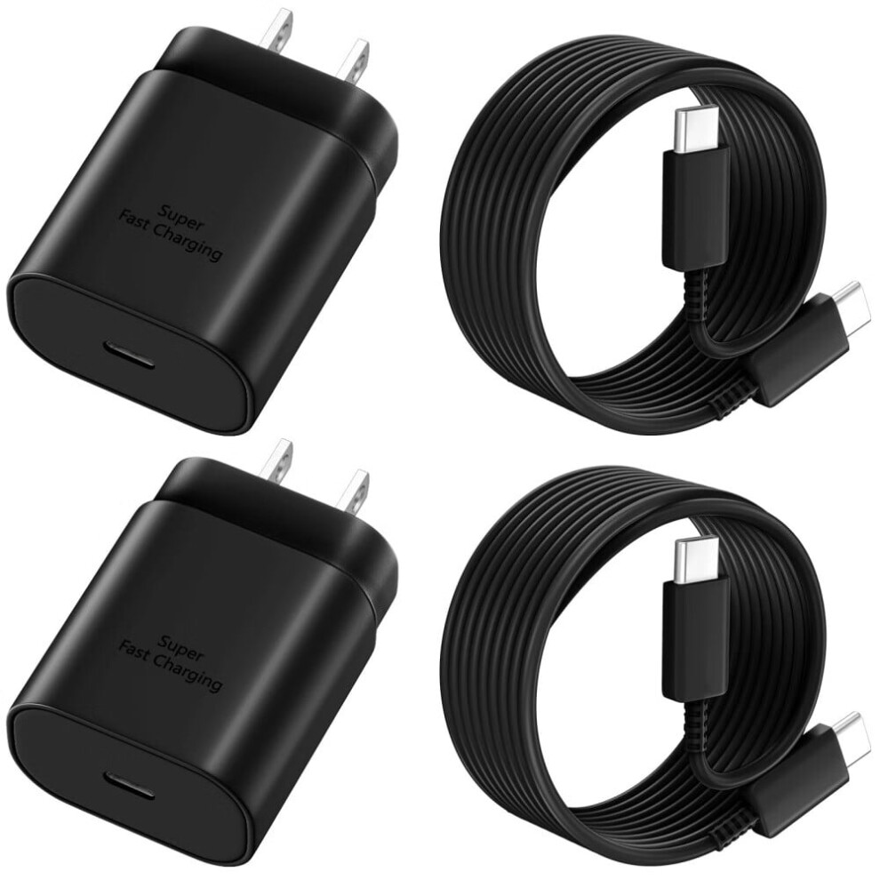 30W Usb-C Fast Charger With 10Ft Cable For Iphone 16/15 & Galaxy S24 Â Compatible With Usb-C Phones 9448483664974