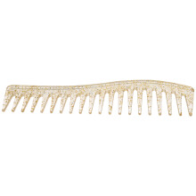 Wide Tooth Transparent Hair Comb for Men Women - No Handle Large Detangler Tool