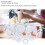33PCS Plastic Fondant Cake Mold Set for Decorating, Embossing 8