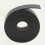 HEMOTON Black PU Leather Strap Roll for DIY Bags 2 Meters 1