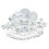 33PCS Plastic Fondant Cake Mold Set for Decorating, Embossing 11