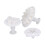 33PCS Plastic Fondant Cake Mold Set for Decorating, Embossing 3