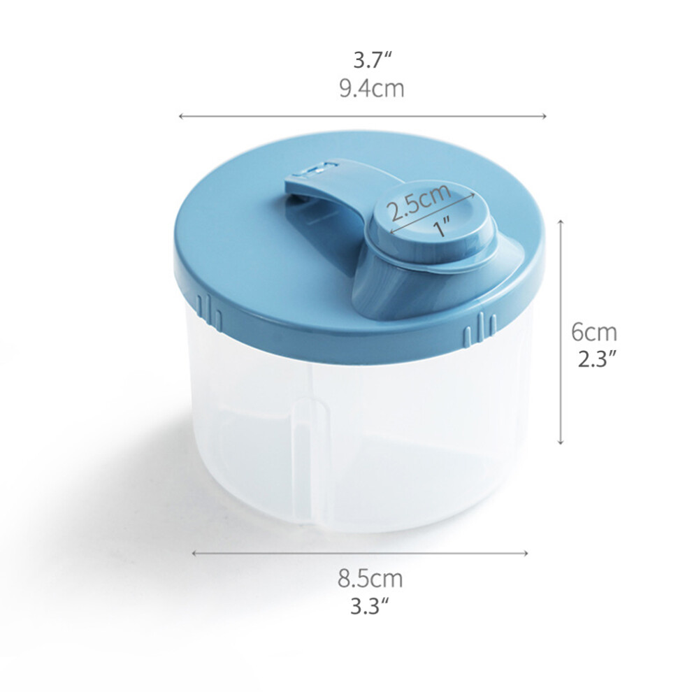 Portable Milk Powder Dispenser 4 Compartments