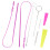 9Pcs Sewing Loop Turner Set with Tweezers Drawstring Threader for DIY Projects 1