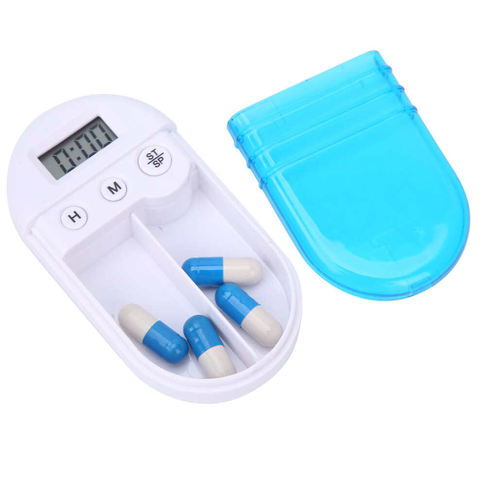 Portable Electric Medicine Case with Digital Alarm & Reminder 200ml Pink