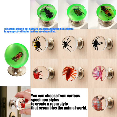 Luxurious Crystal Insect Door Pull for Home-7 spotted critter 2