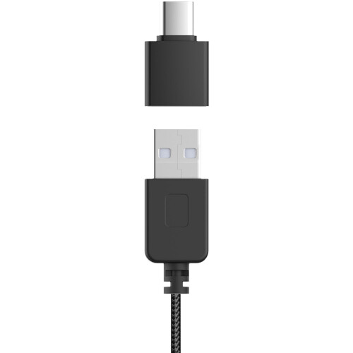 Auriculares USB con ENC, micrófono ajustable, USB-C/USB-A 2