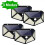 4Pack Solar Led Light Outdoor Solar Light PIR Motion Sensor Wall Light Waterproof Solar Powered Sunlight for Garden 6
