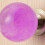 Unique Resins Door Handle with Cloudy Crystal Ball-red clouds 7