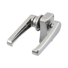 RV Bathroom Door Lock Interior Privacy Latch SingleSided Alloy for RV or Yacht Toilet Door