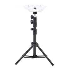 Adjustable Aluminum Alloy Tripod Mount Kit for Mini Dish 20-51in White