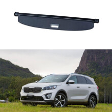 Trunk Cargo Cover for KIA Sorento 20172021, Retractable Privacy Shade, Durable Canvas, NoDrill Install