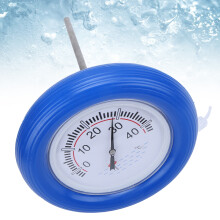 Outdoor & Indoor Pool Thermometer Round Water Temp Indicator for Spas & Pools